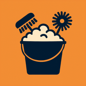 Wash and prep tools icon