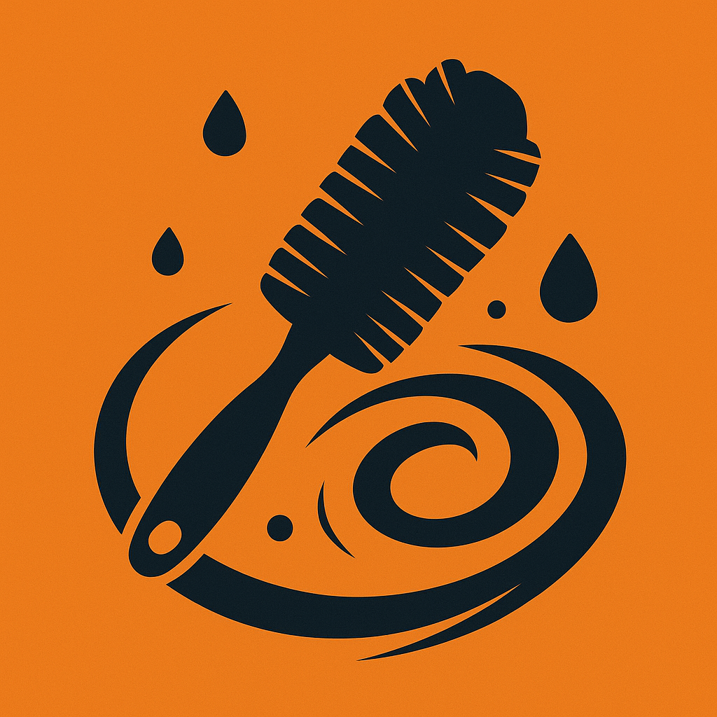 Wheel brush illustration